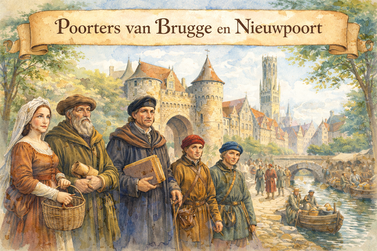 Poorters van Brugge en Nieuwpoort