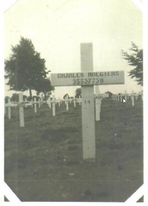 Grave of Charles Roegiers at Henri-Chapelle