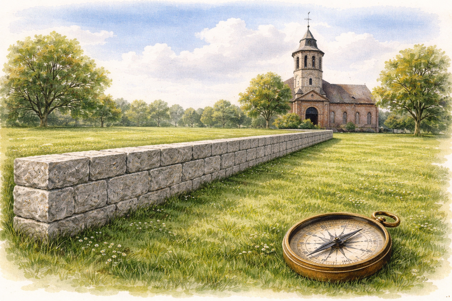 Go West memorial in Adegem