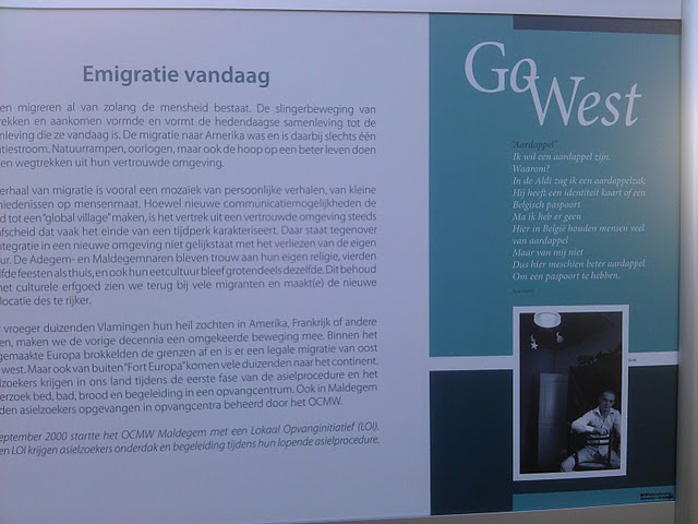 Go West memorial in Adegem