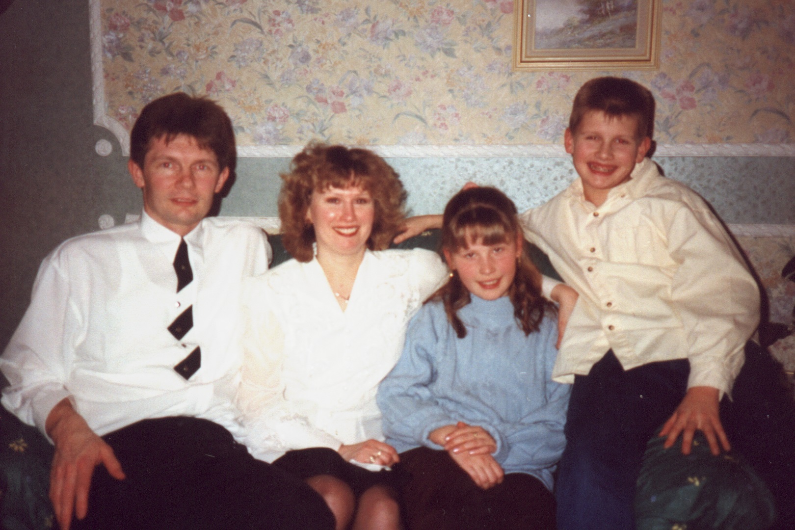 Hans Van Landschoot and family