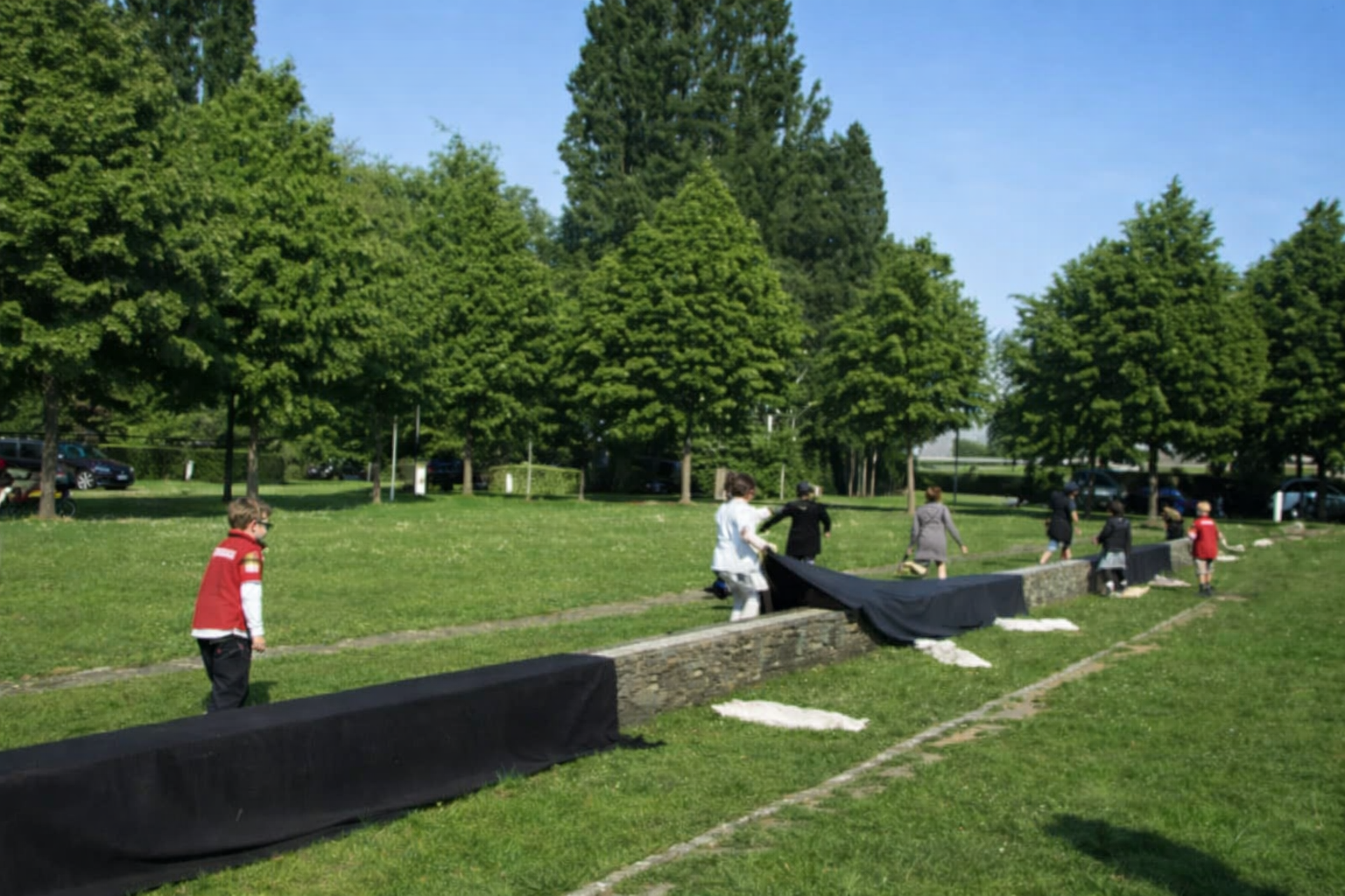 Go West memorial in Adegem