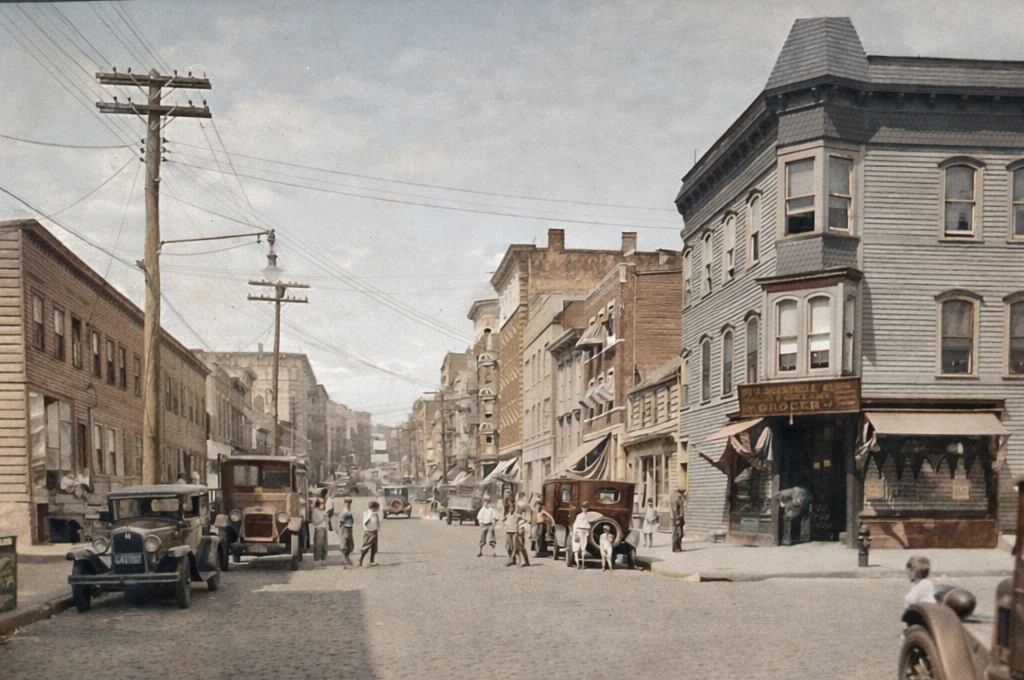 7th and Stone Street in Newark, Wayne County, New York