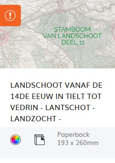 Boek 11 — Van Landschoot van Tielt tot Védrin